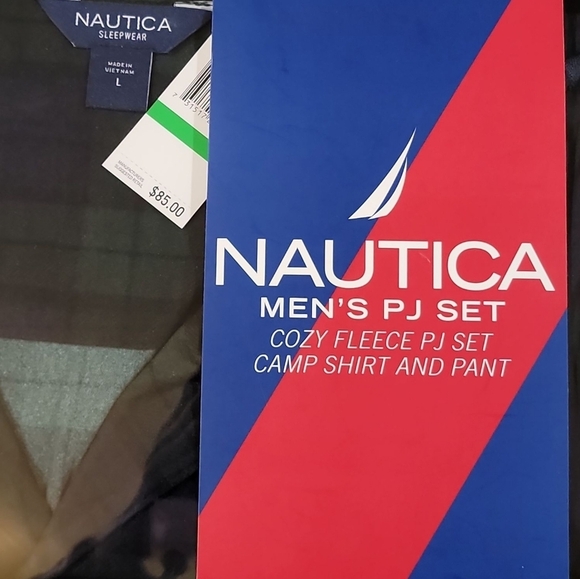 Nautica Men's Emerald Green 2-Piece Set - Picture 4 of 9
